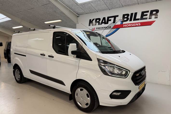 Hvid Ford Transit Custom 300 L2 fra 2019