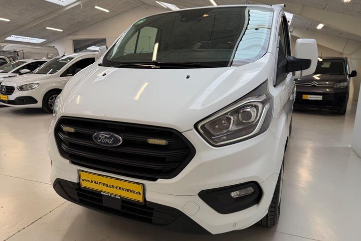Hvid Ford Transit Custom 300 L2 fra 2019