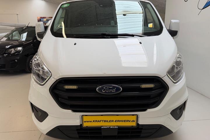Hvid Ford Transit Custom 300 L2 fra 2019