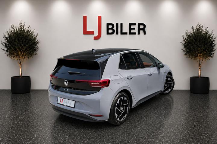 Grå VW ID.3 fra 2021