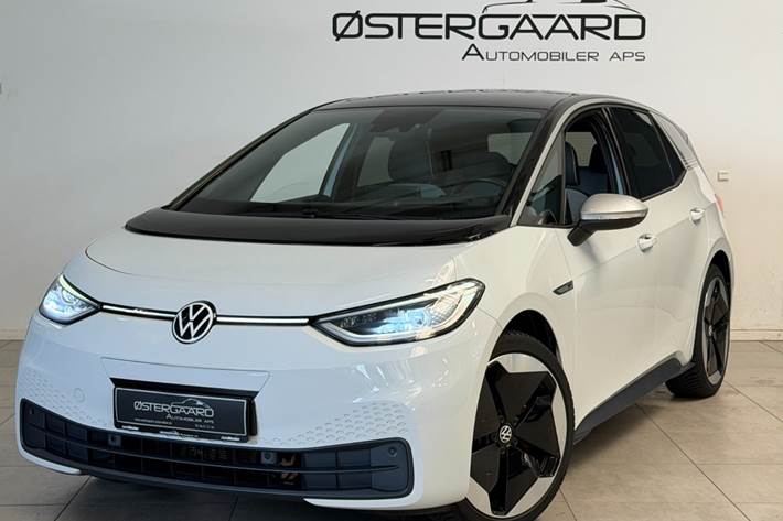 Hvid VW ID.3 fra 2020