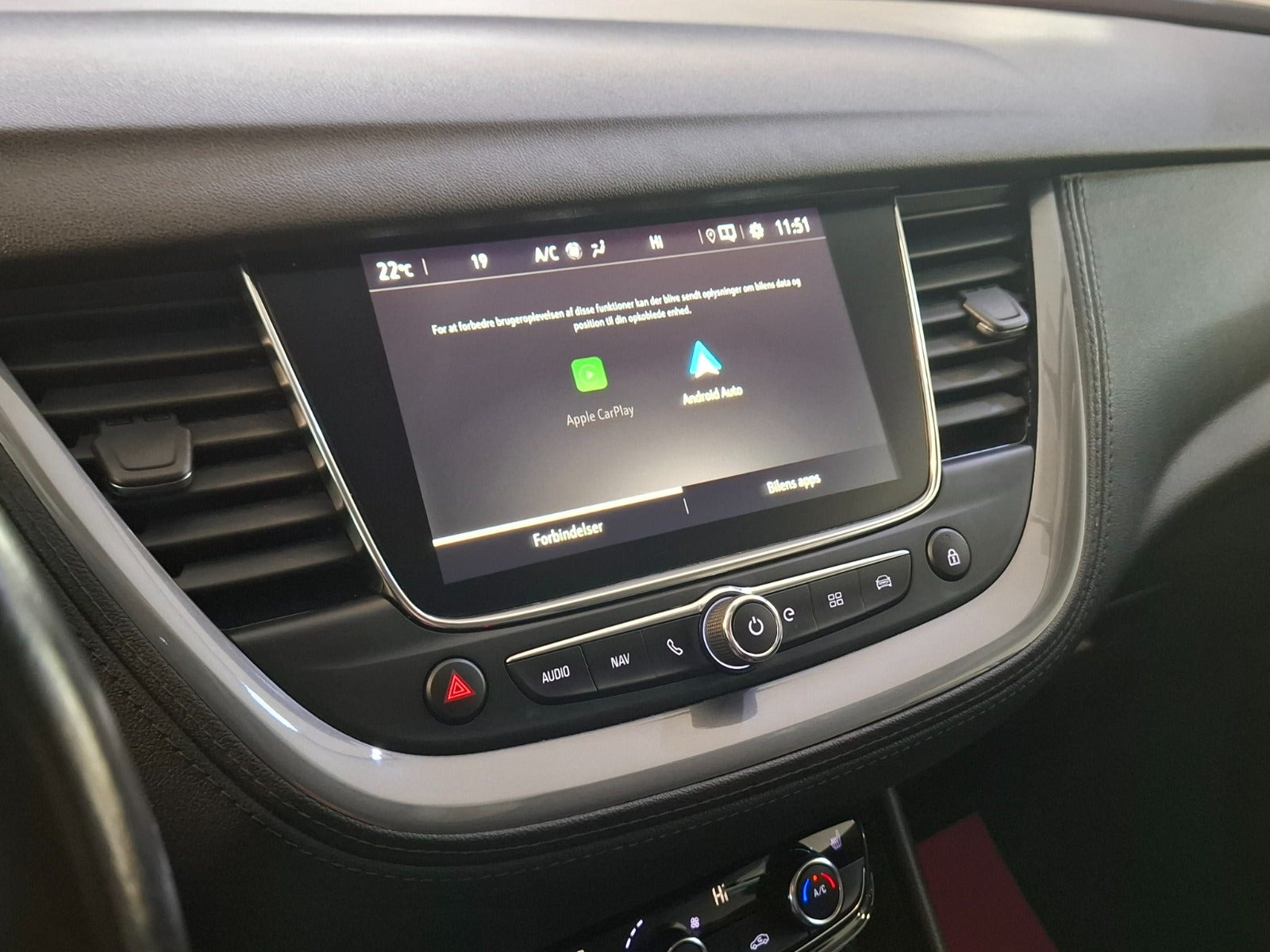 Sort Opel Grandland X fra 2021