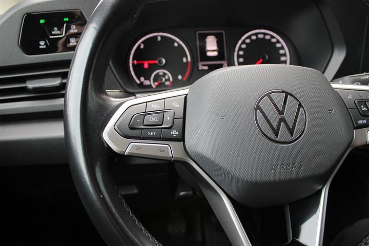 Hvid VW Caddy fra 2021