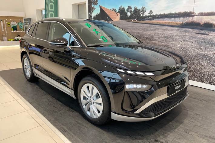Sort Skoda Enyaq fra 2027