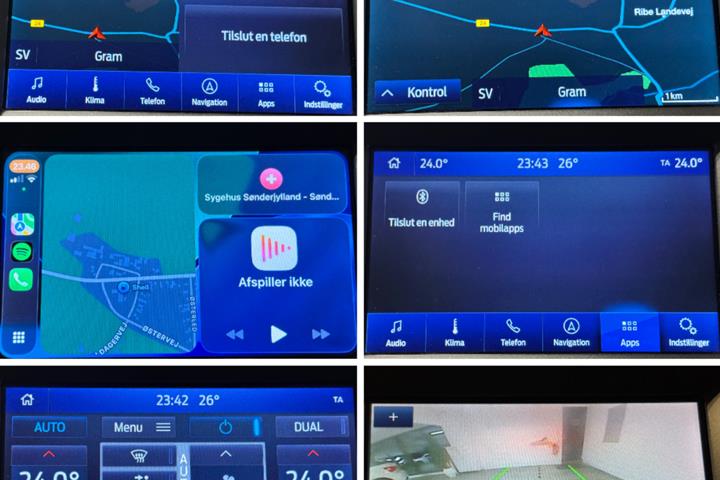 Grå Ford S-MAX fra 2019