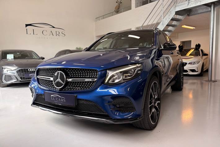 Hvid Mercedes GLC43 fra 2017