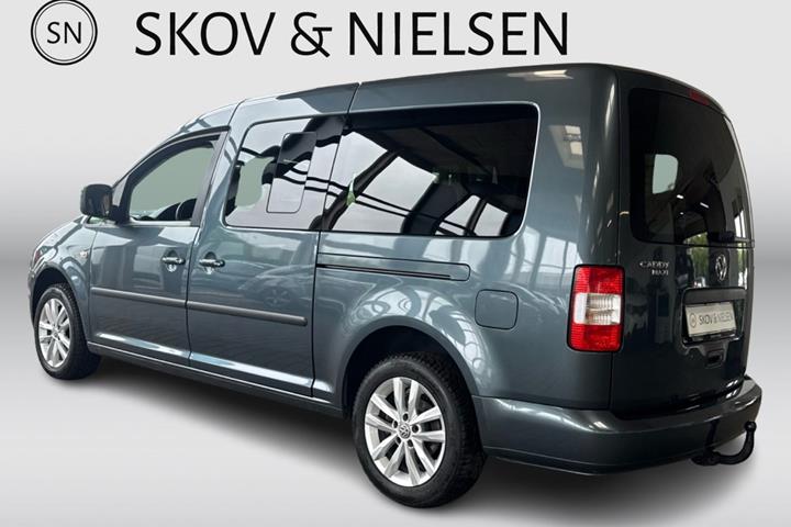 Grå VW Caddy Maxi fra 2010