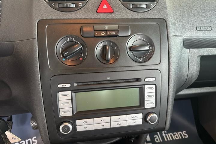 Grå VW Caddy Maxi fra 2010