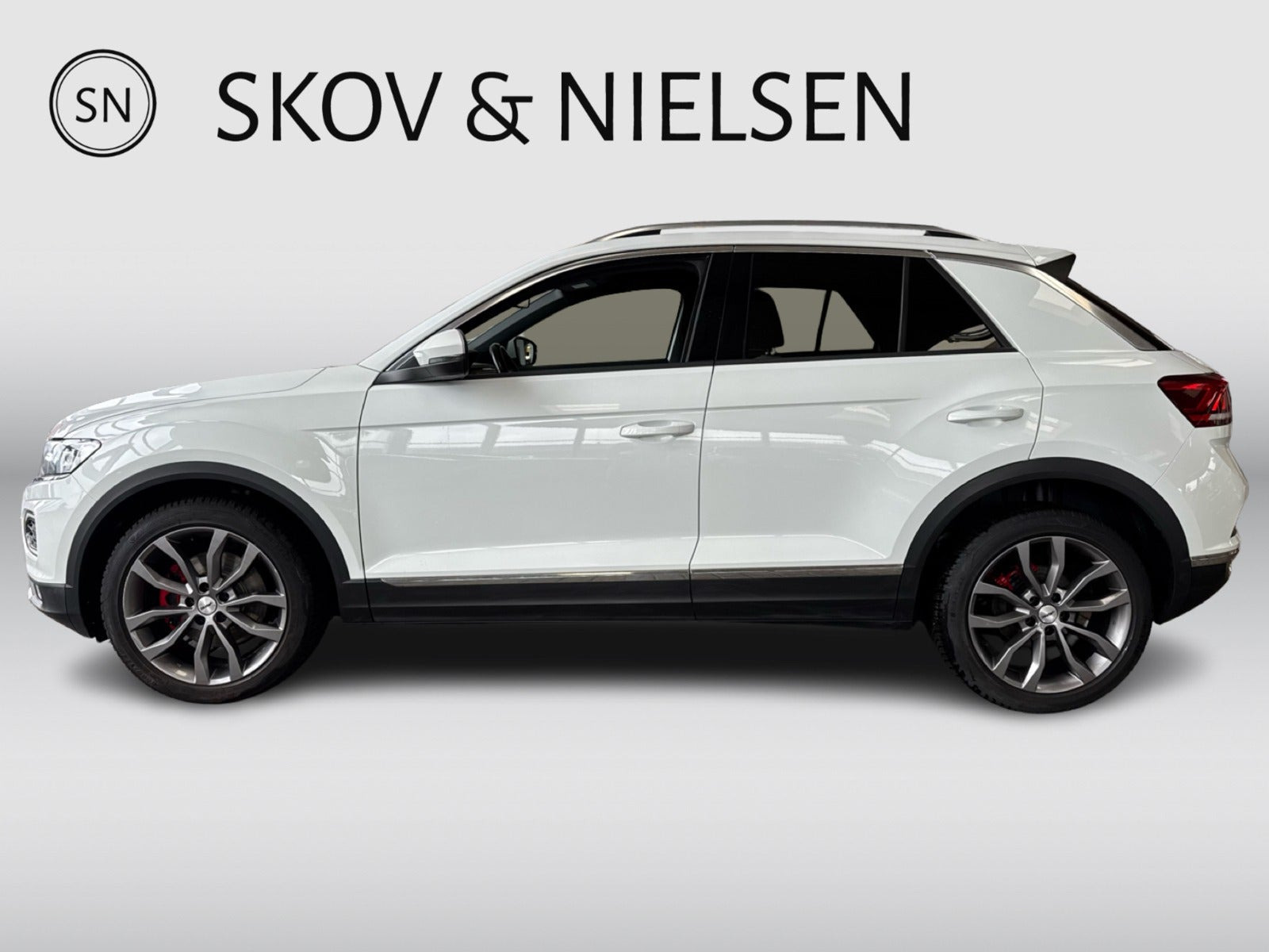 Hvid VW T-Roc fra 2018