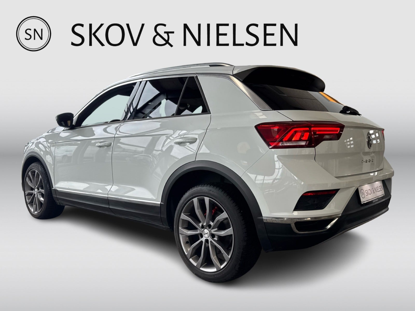 Hvid VW T-Roc fra 2018
