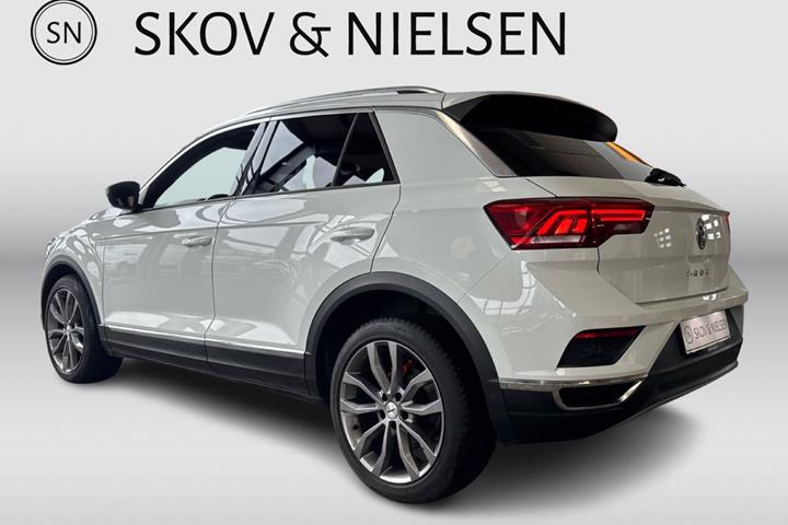 Hvid VW T-Roc fra 2018