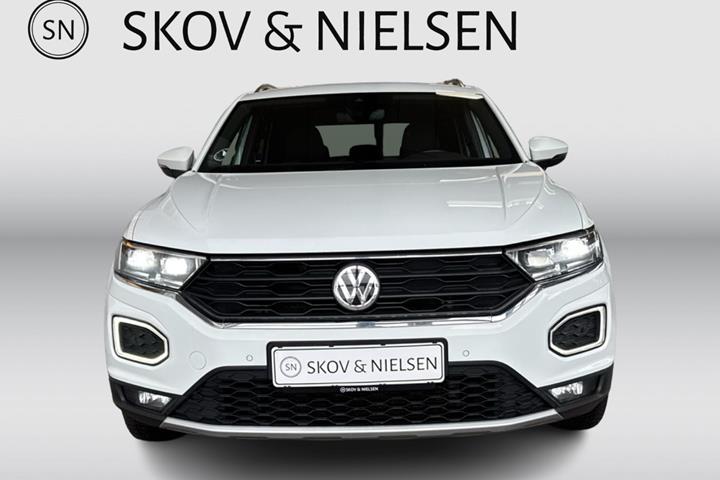 Hvid VW T-Roc fra 2018