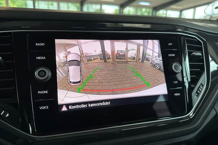 Hvid VW T-Roc fra 2018