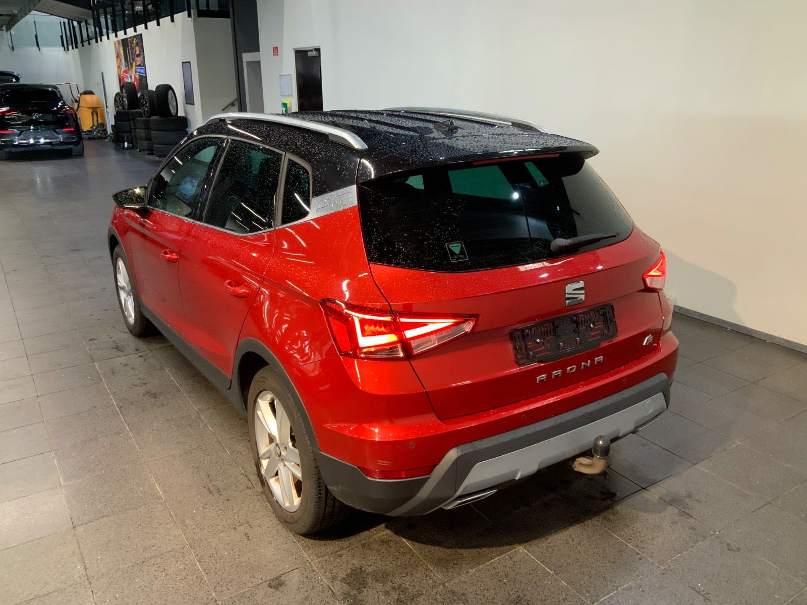 Rød Seat Arona fra 2019
