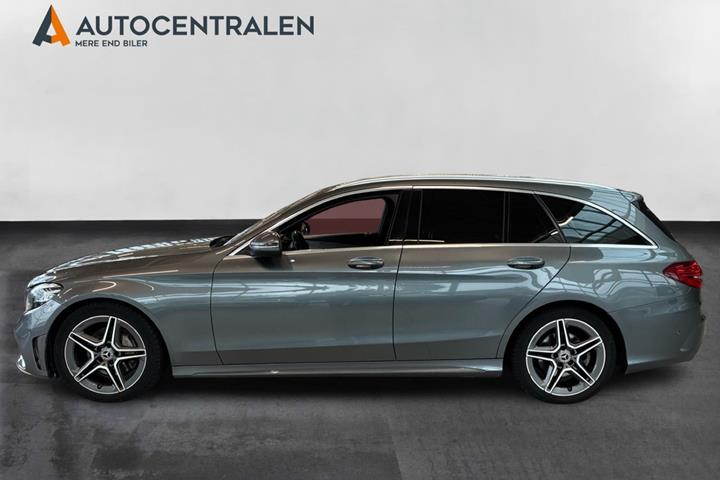 Grå Mercedes C220 d fra 2019