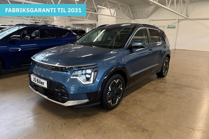 Blå Kia Niro fra 2024