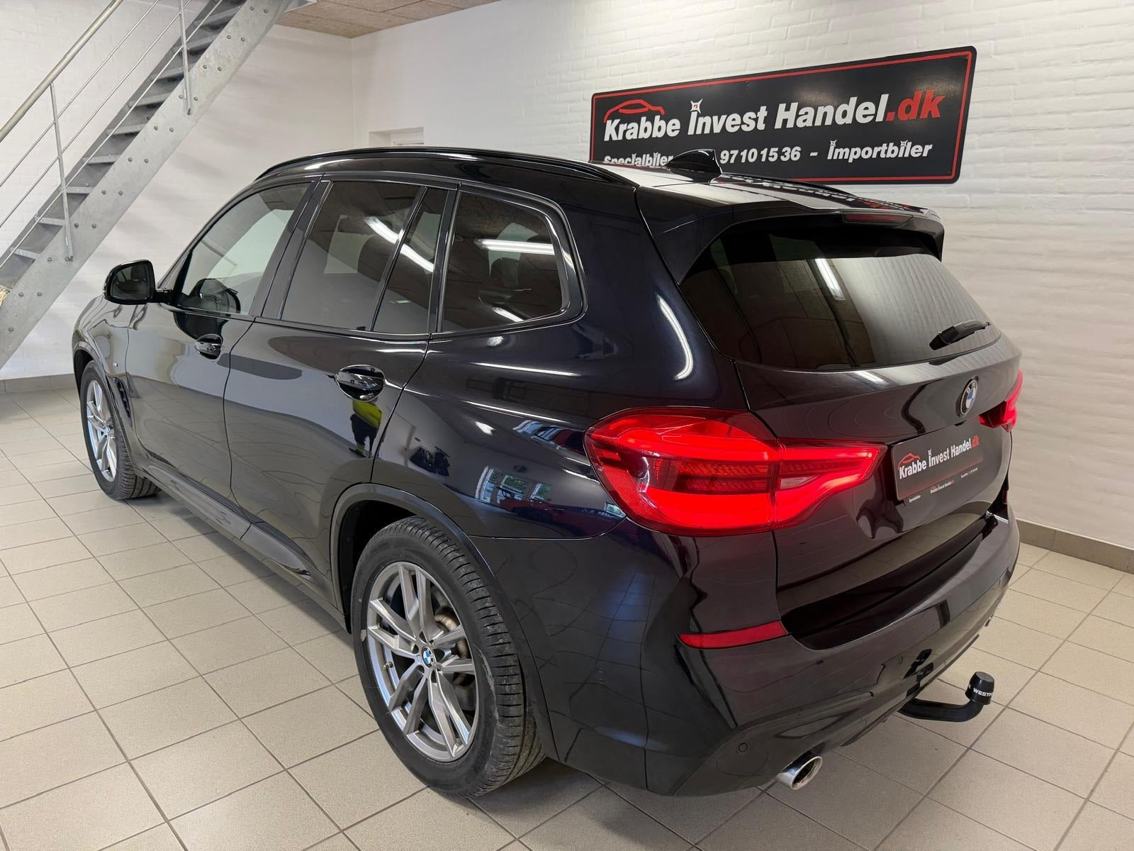 Sort BMW X3 fra 2019