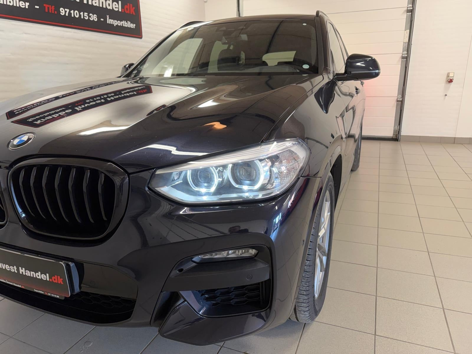 Sort BMW X3 fra 2019