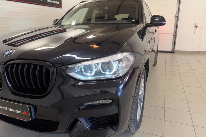 Sort BMW X3 fra 2019