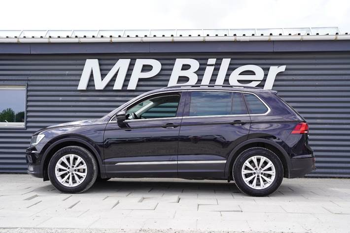 Sort VW Tiguan fra 2020