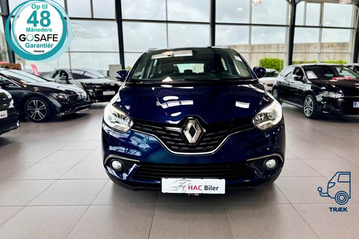 Blå Renault Grand Scenic IV fra 2018