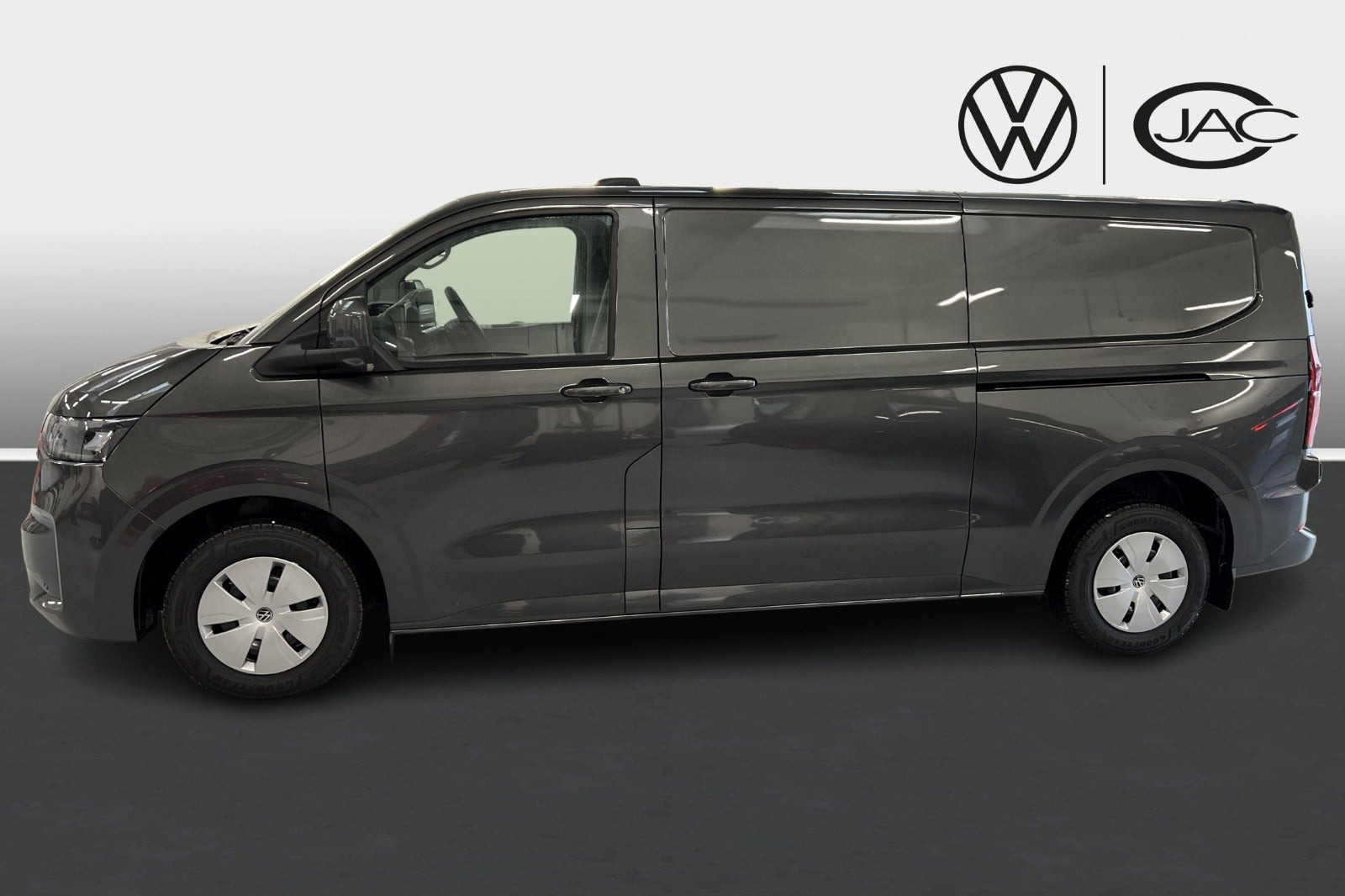 Grå VW Transporter fra 2026