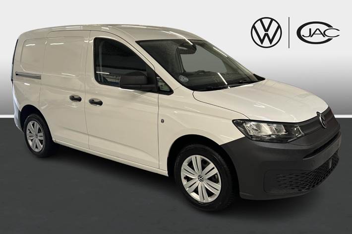 Hvid VW Caddy fra 2026