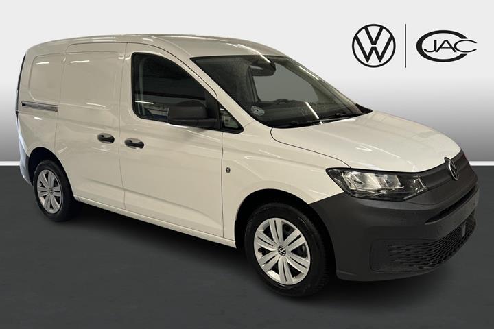 Hvid VW Caddy fra 2026