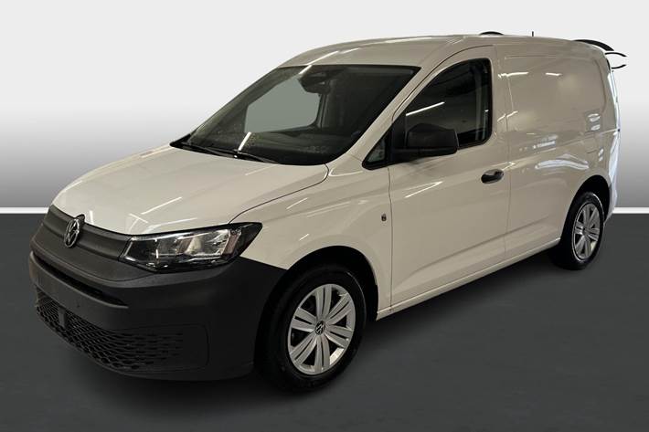 Hvid VW Caddy fra 2026