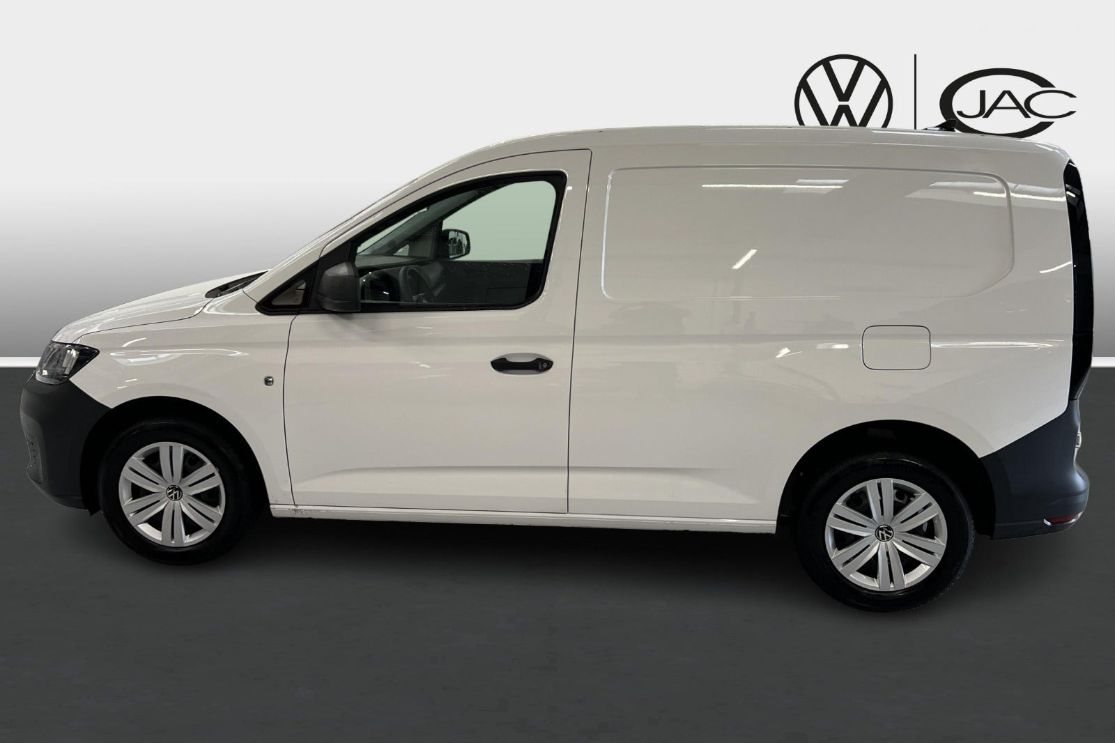 Hvid VW Caddy fra 2026
