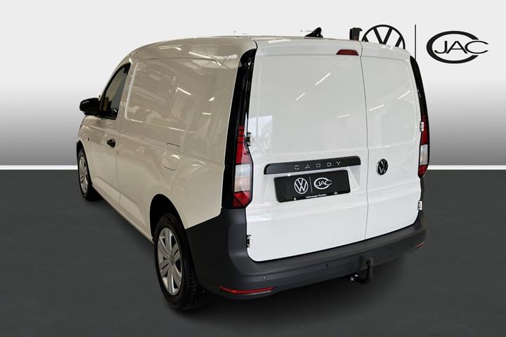 Hvid VW Caddy fra 2026