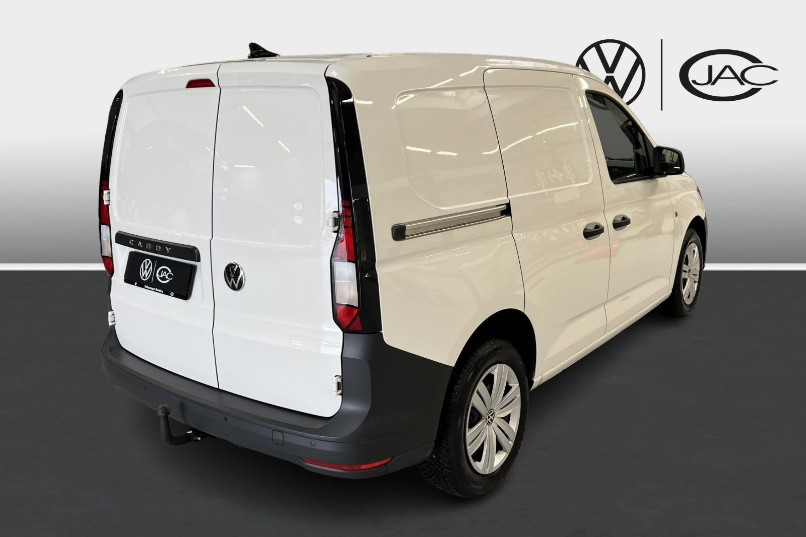 Hvid VW Caddy fra 2026