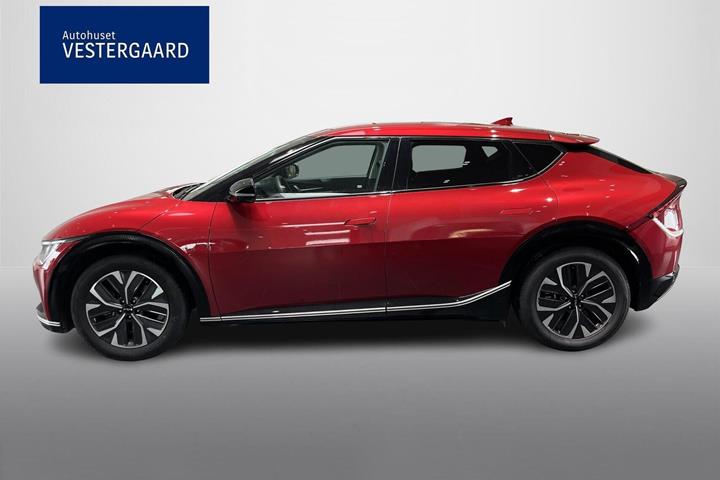 Rød Kia EV6 fra 2024