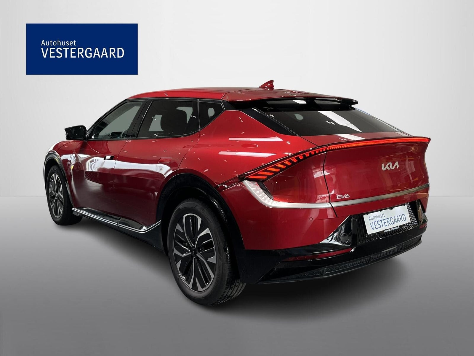 Rød Kia EV6 fra 2024
