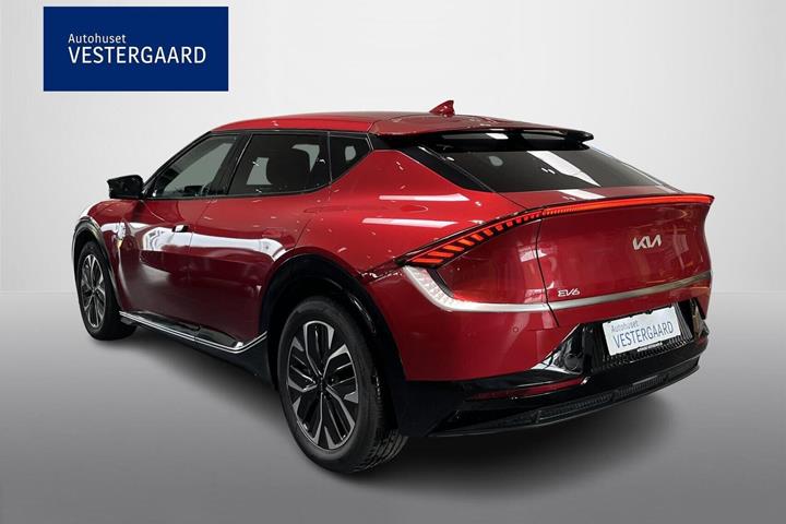 Rød Kia EV6 fra 2024