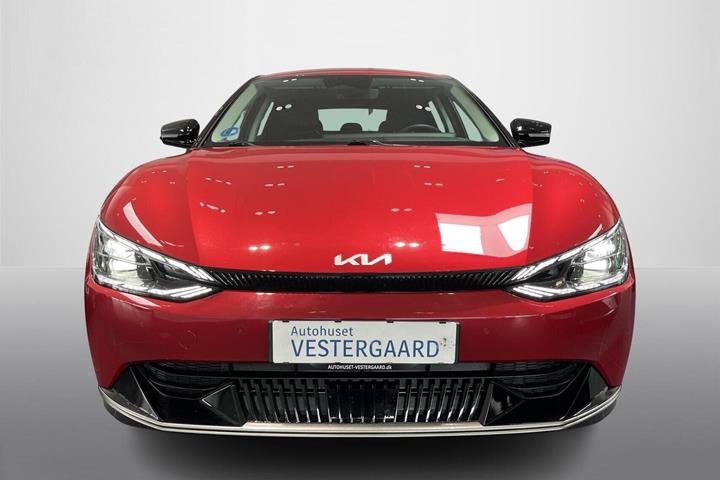 Rød Kia EV6 fra 2024