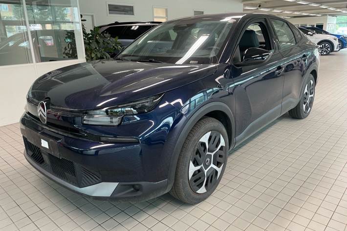 Blå Citroën ë-C4 X fra 2025