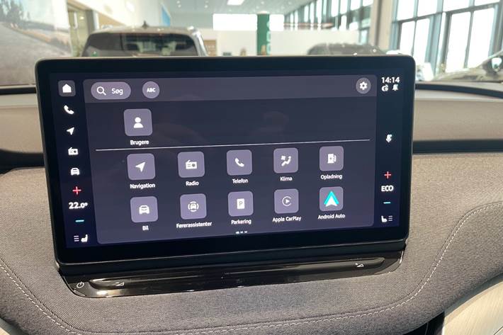 Grå Skoda Enyaq fra 2027