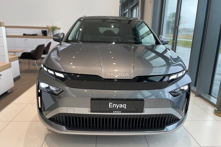 Grå Skoda Enyaq fra 2027