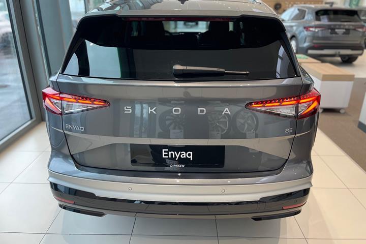 Grå Skoda Enyaq fra 2027