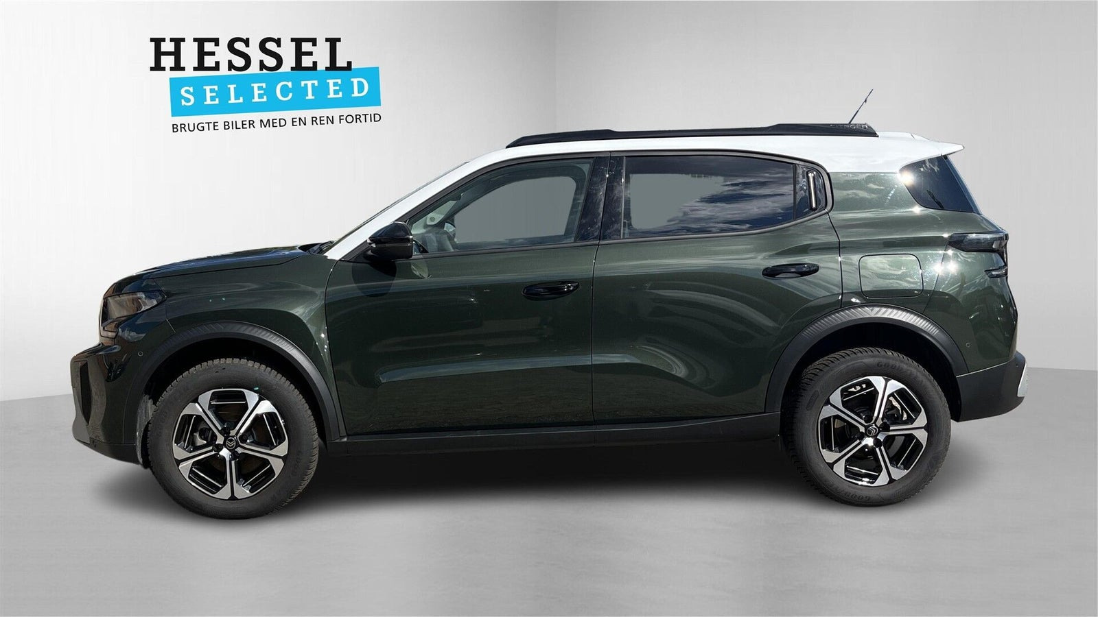 Grøn Citroën e-C3 Aircross fra 2025