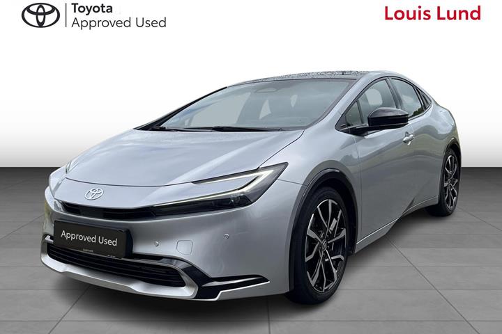 Sølv Toyota Prius Plug-in fra 2023