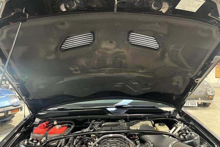 Sort Ford Mustang fra 2007