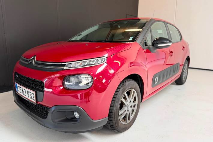 Grøn Citroën C3 fra 2017