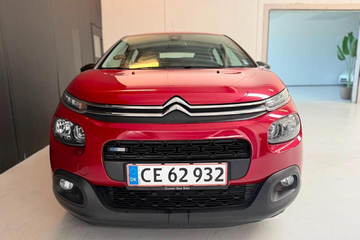 Grøn Citroën C3 fra 2017