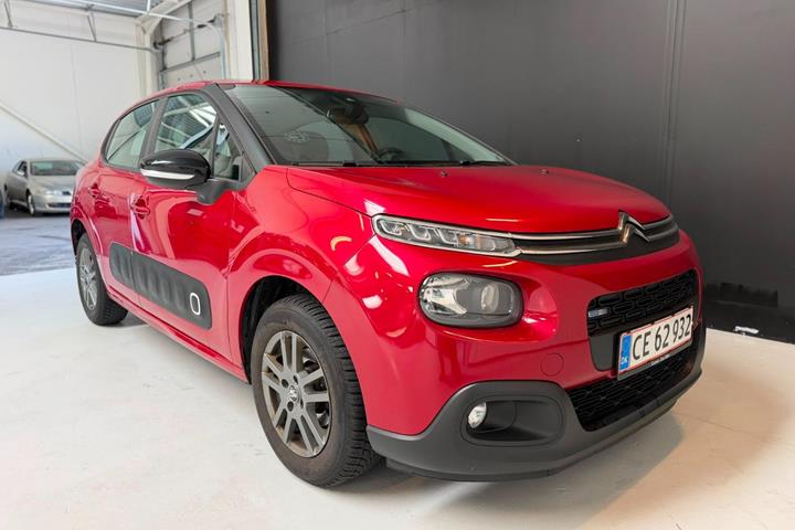 Grøn Citroën C3 fra 2017