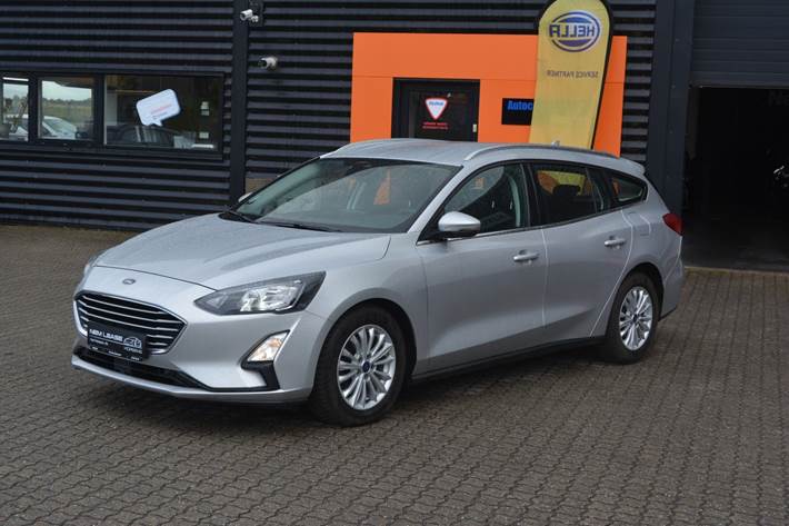 Sølv Ford Focus fra 2020