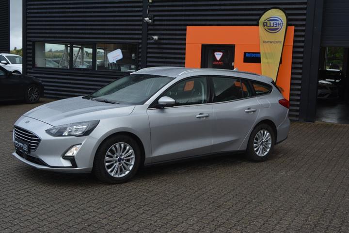 Sølv Ford Focus fra 2020