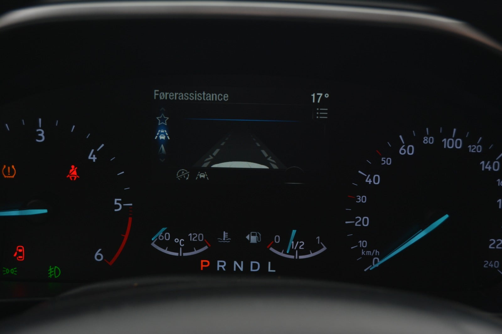 Sølv Ford Focus fra 2020