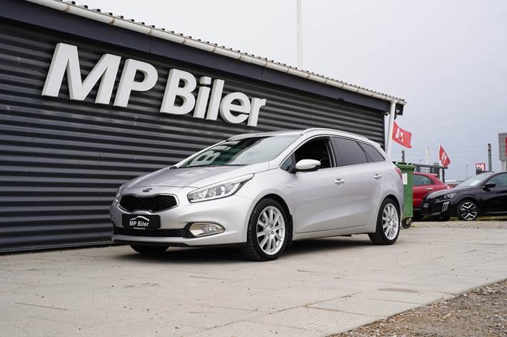 Sølv Kia Ceed fra 2014